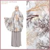 Mukena Tazbiya Winter Artwork Brown
